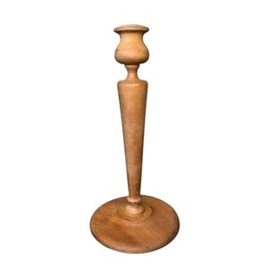 Antique handmade wood candlesticks from the 1920’s